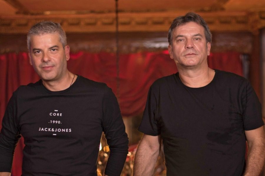 Ο Γιώργος Αετόπουλος στο μπαράκι της Διδότου