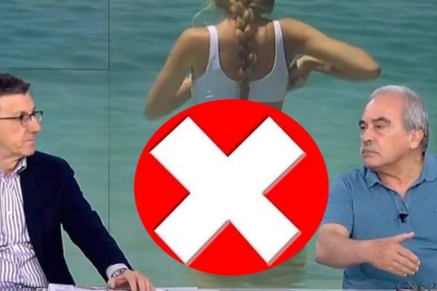 Το… ακατάλληλο πλάνο στην πρωινή εκπομπή του ΣΚΑΪ πίσω από τον Αρη Πορτοσάλτε