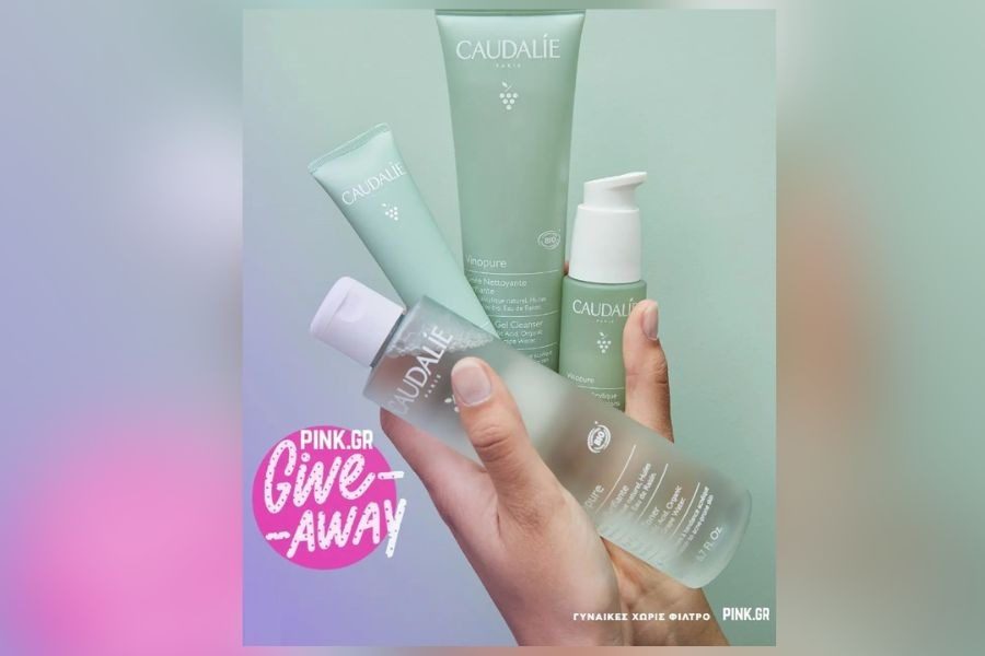 Κέρδισε τη νέα σειρά Vinopure της Caudalie!