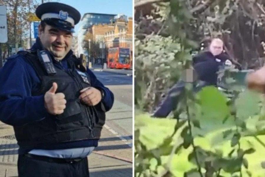 Αστυνομικός ομολόγησε ότι αυνανιζόταν μέρα μεσημέρι σε πάρκο του Λονδίνου