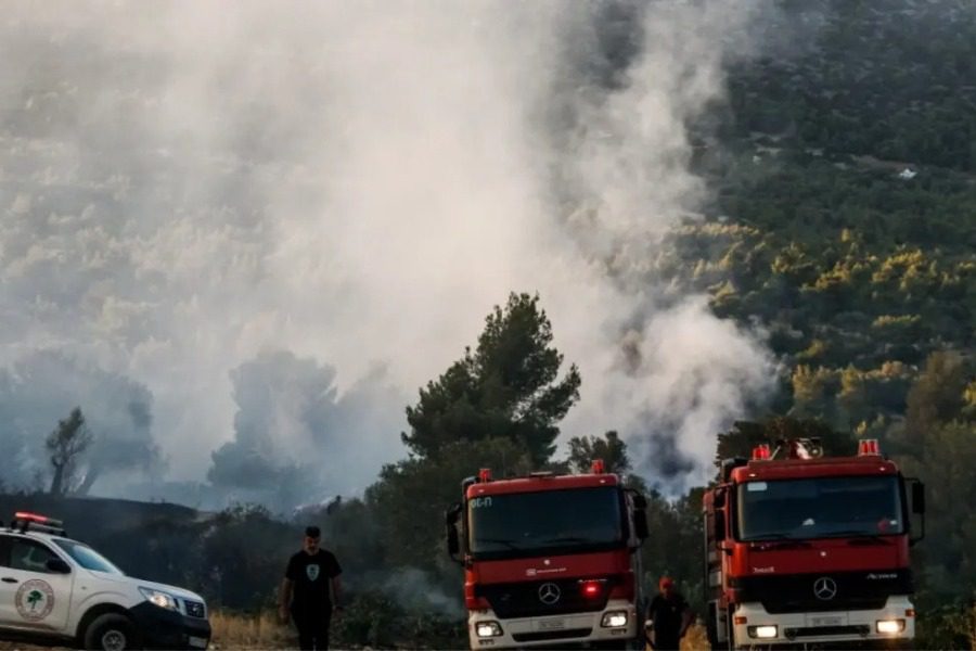 SOS: Υψηλός κίνδυνος πυρκαγιάς σε Αττική και Εύβοια