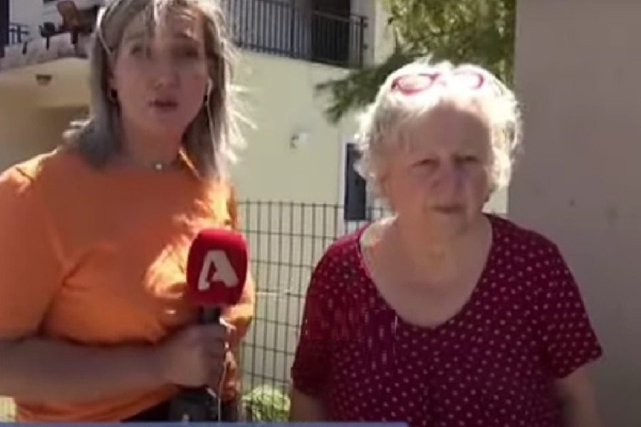 Ελένη Γερασιμίδου: Κάηκε το σπίτι της στην Παλλήνη