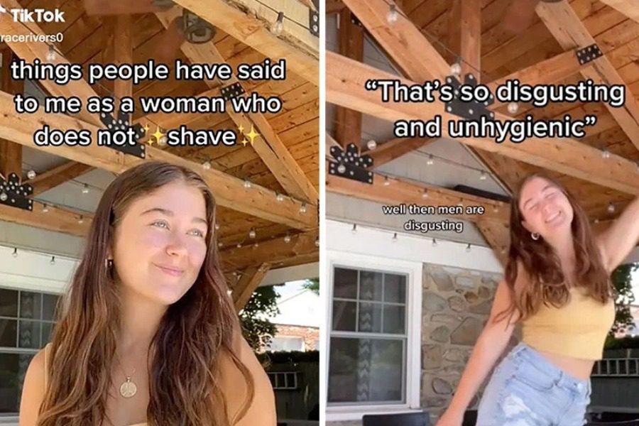 Η 20χρονη έγινε viral γιατί δεν έχει ξυριστεί ποτέ στη ζωή της 