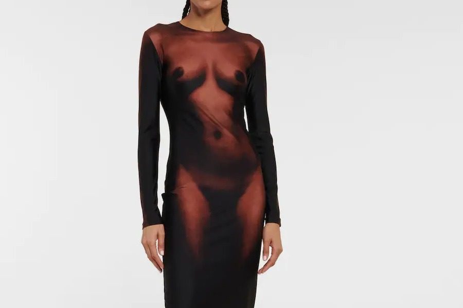 Το γuμνό φόρεμα του Jean Paul Gaultier που κάνει πάταγο