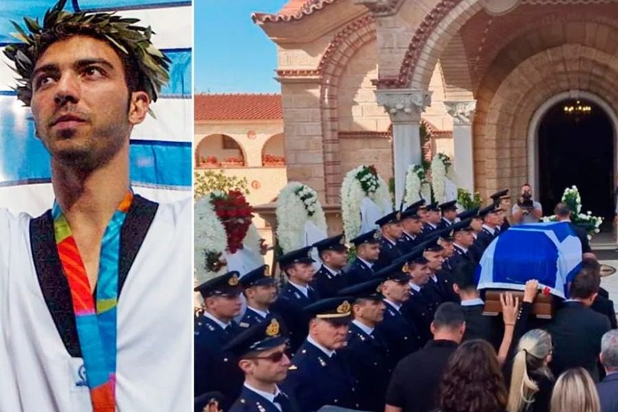 Αλέξανδρος Νικολαΐδης: Θρήνος στην κηδεία του αθλητή ‑ Ραγίζουν καρδιές τα λόγια της οικογένειας