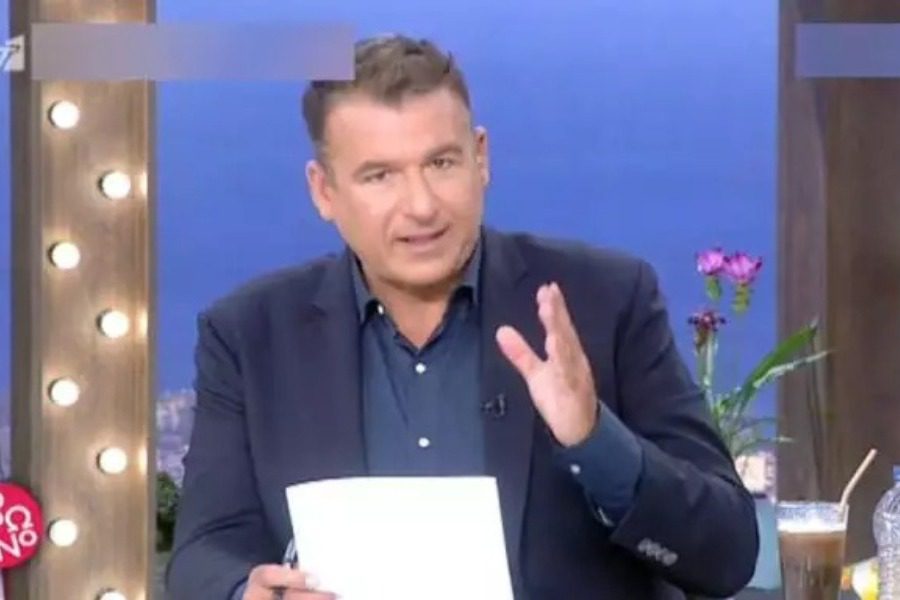 Γιώργος Λιάγκας: Εκτός εαυτού στον αέρα της εκπομπής