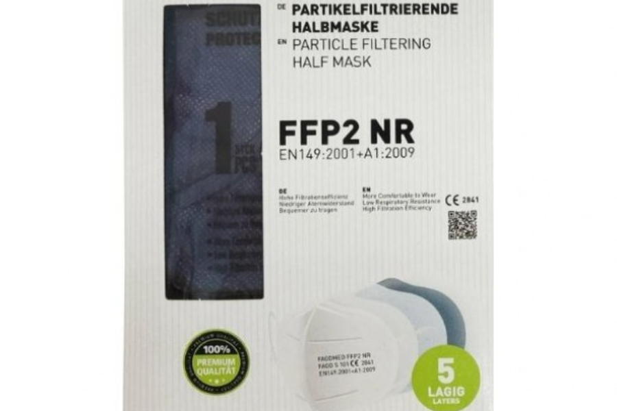 Μάσκα προστασίας10τμχ Famex Protective NR FFP2 μόνο 3,99€!