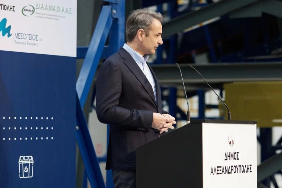 Μητσοτάκης: Με τον νέο σταθμό LNG θα υποκαταστήσουμε το ρωσικό φυσικό αέριο