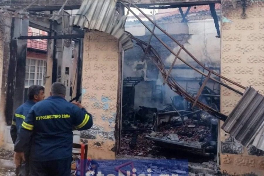 Λέσβος: Η απίστευτη ιστορία του άνδρα που έκαψε το μαγαζί και το σπίτι του αδερφού του και πέθανε