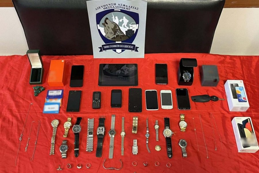 Θεσσαλονίκη: Συνελήφθησαν οι δράστες της ληστείας σε σπίτι με λεία 800.000