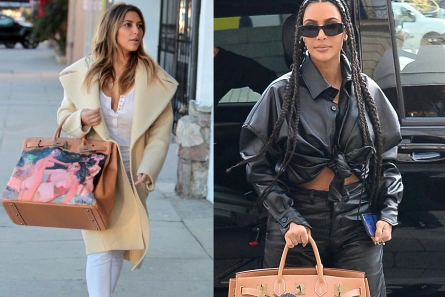 H τσάντα της Kim Kardashian που είναι πλέον έργο τέχνης