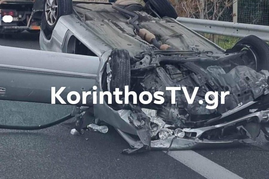 Σοκαριστικό τροχαίο: Ανετράπη ΙΧ – Απεγκλωβίστηκαν 4 άτομα, ανάμεσά τους και ένα ανήλικο παιδί