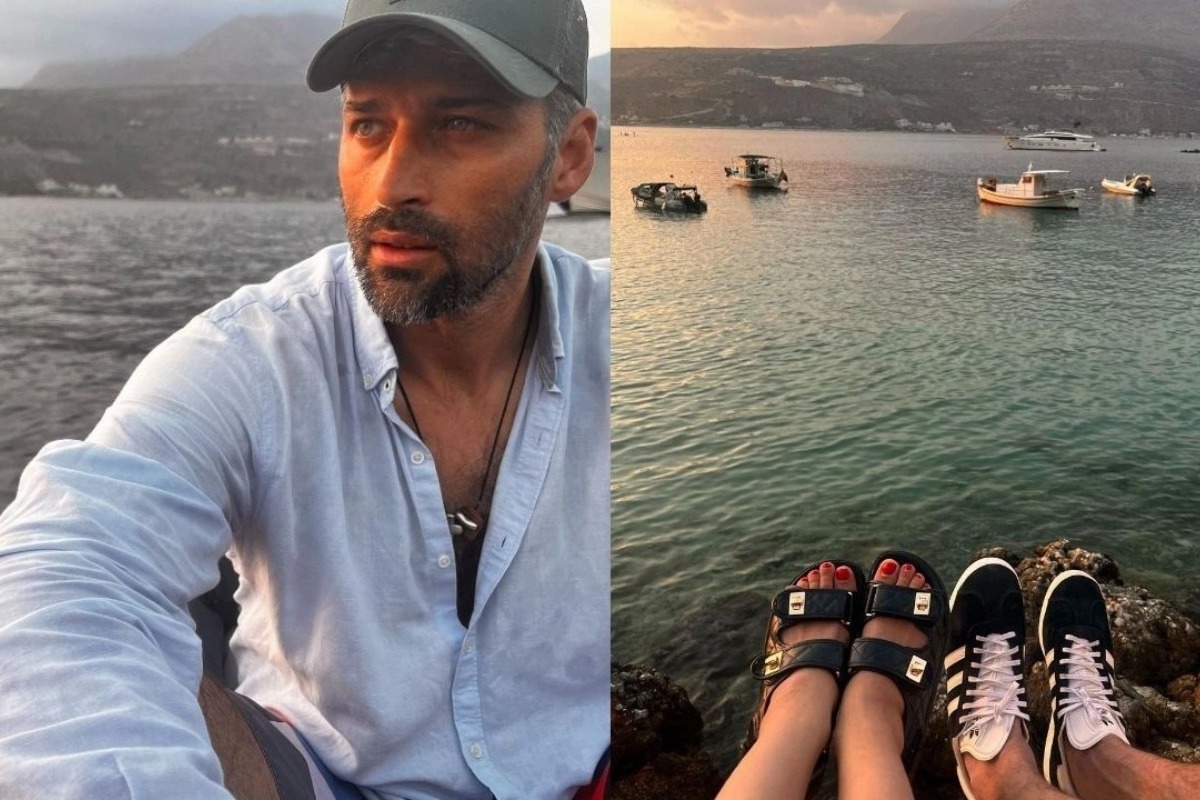 Ο Αλέξης Παππάς σε διακοπές μαζί με τη σύντροφό του ‑ Η μελαχρινή καλλονή είναι πρώην γνωστού ηθοποιού