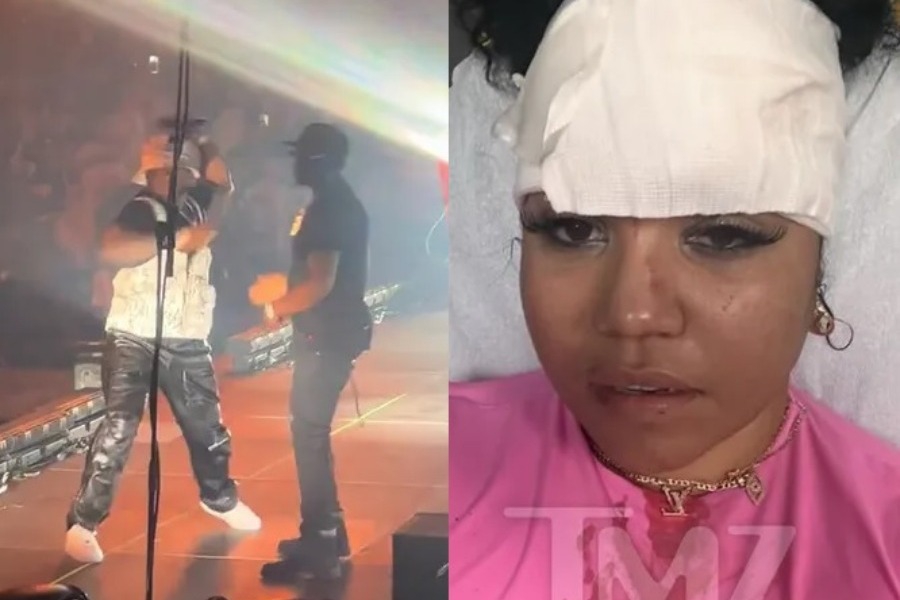 Σοκαριστικό βίντεο: Τραγουδιστής πέταξε μικρόφωνο στο πρόσωπο θαυμάστριας