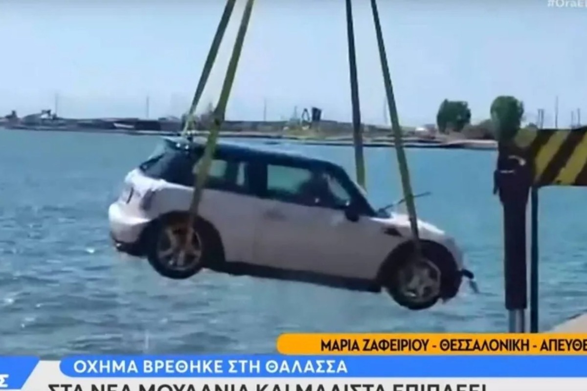 Σοκ στη Χαλκιδική: Αμάξι επέπλεε στη θάλασσα