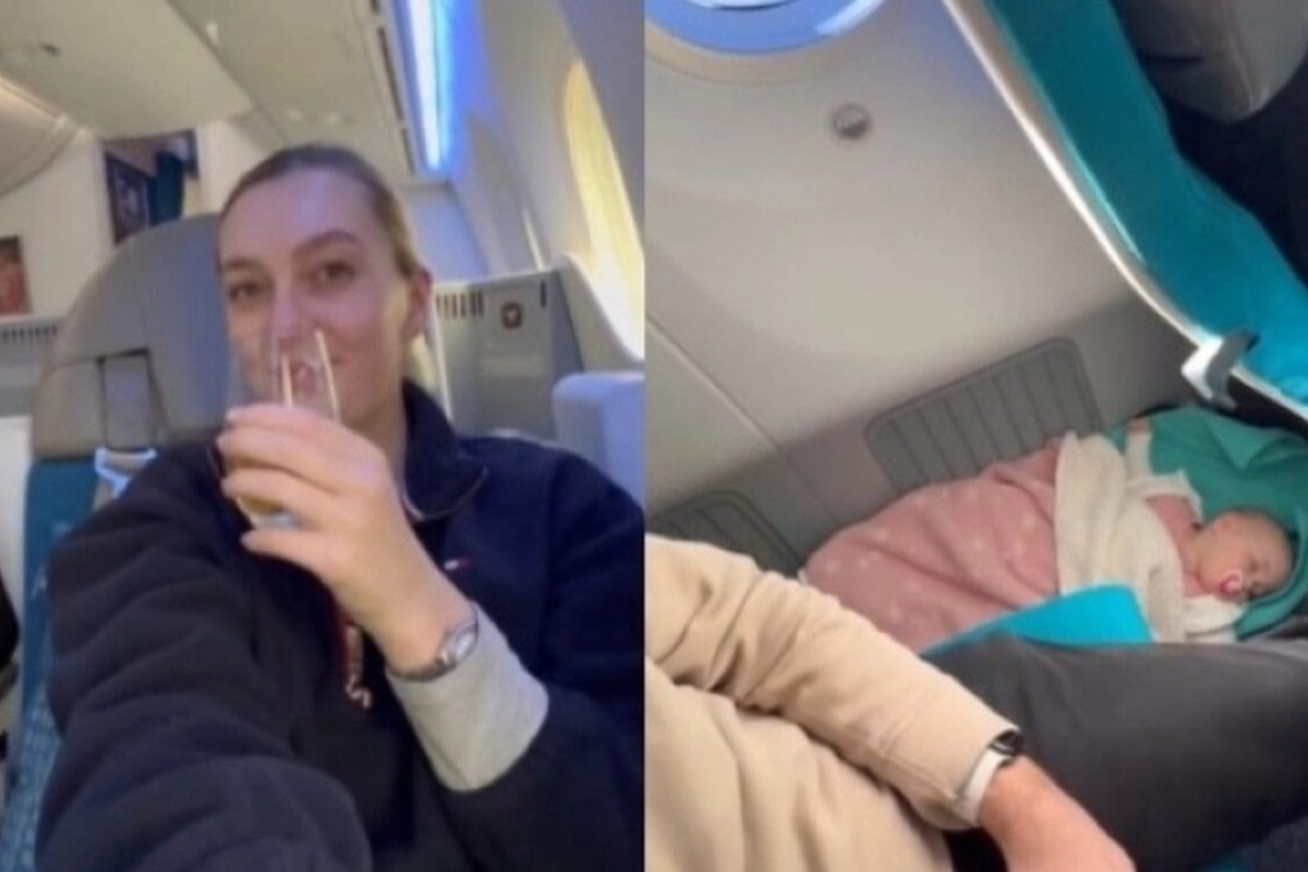 Μητέρα ταξίδεψε στην business class και άφησε το μωρό της στις οικονομικές θέσεις: Σάλος στο TikTok