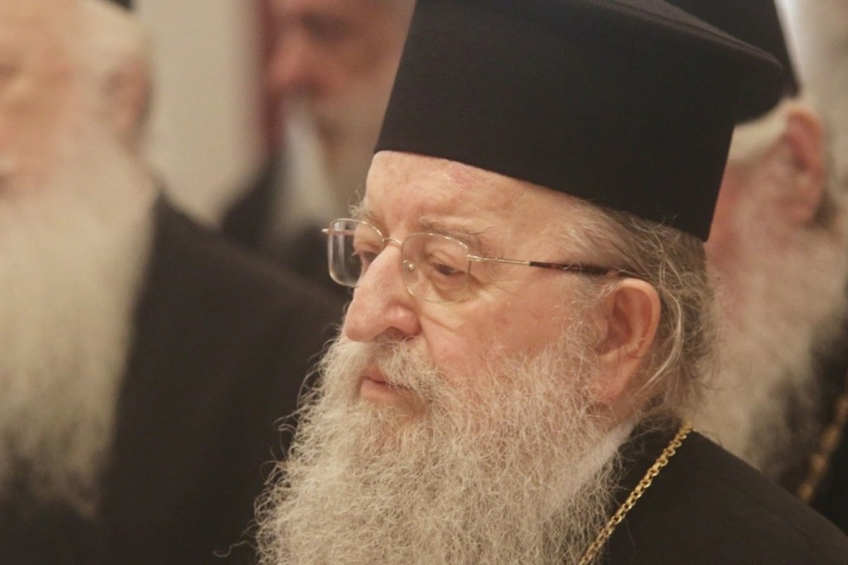 Θεσσαλονίκη: Ο Μητροπολίτης Ανθιμος υπέβαλε την παραίτησή του στην Ιερά Σύνοδο