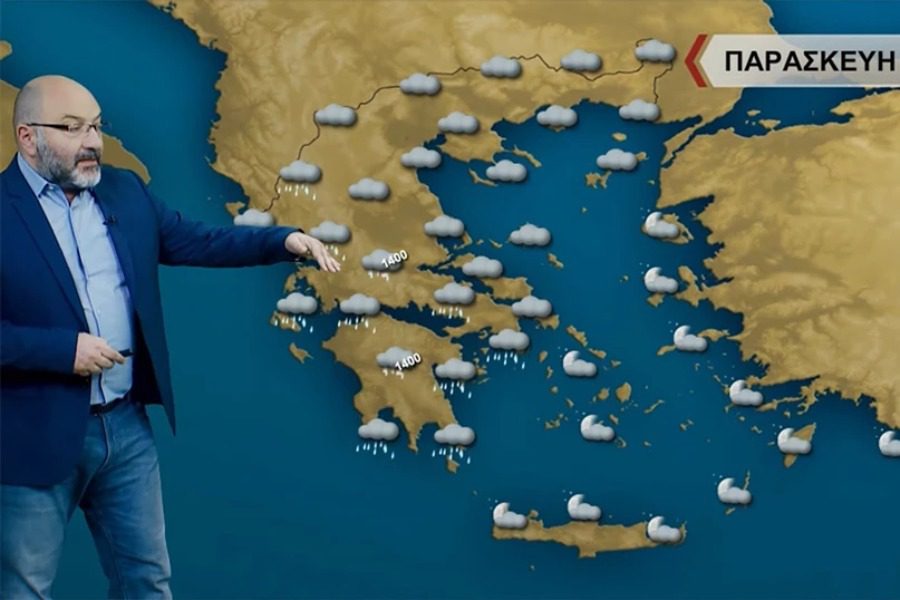 Σάκης Αρναούτογλου: Ξανά βροχές στην Αττική από το βράδυ της Παρασκευής