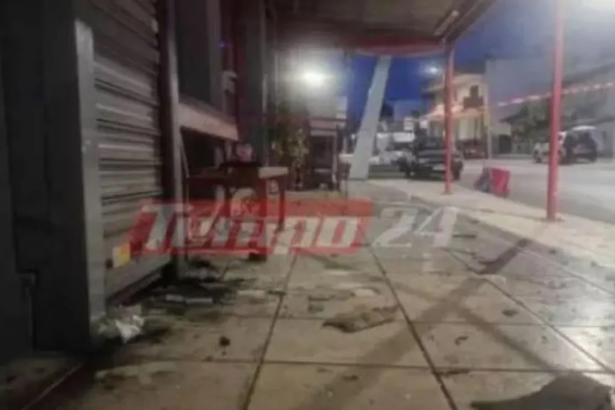Αχαΐα: Ανατίναξαν ΑΤΜ σε σούπερ μάρκετ στην Οβρυά - Αρπαξαν άγνωστο χρηματικό ποσό και εξαφανίστηκαν