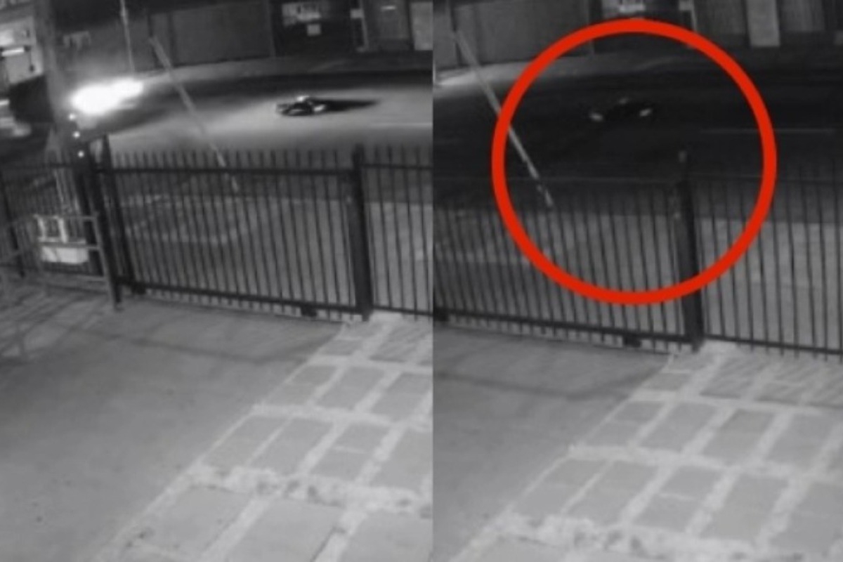 Συγκλονιστικό βίντεο δείχνει τη στιγμή που πεζός ξαπλώνει στο δρόμο και αυτοκίνητο περνάει από πάνω του