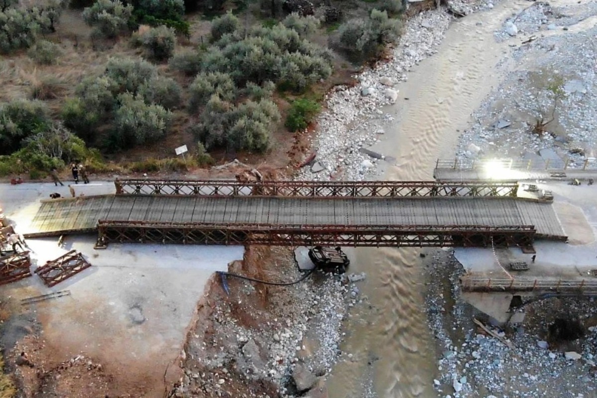 Θεσσαλία: Αιτήματα στον Στρατό για τοποθέτηση και άλλων γεφυρών Μπέλεϋ