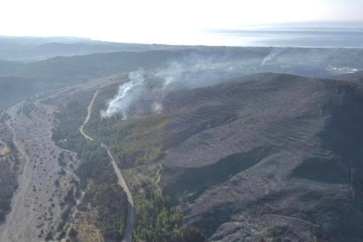 Ρόδος: Εικόνες απόλυτης καταστροφής κατέγραψε drone μετά την πυρκαγιά