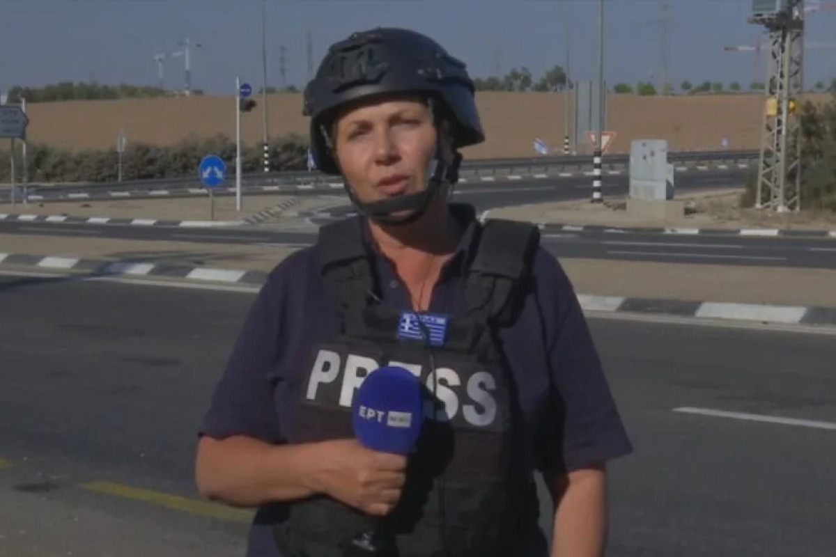 Ισραήλ: Προειδοποιητική σφαίρα από τους στρατιώτες του Ισραήλ στο συνεργείο της ΕΡΤ