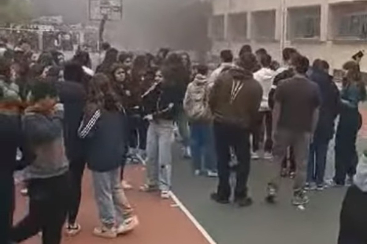 Φωτιά σε σχολείο της Κοζάνης