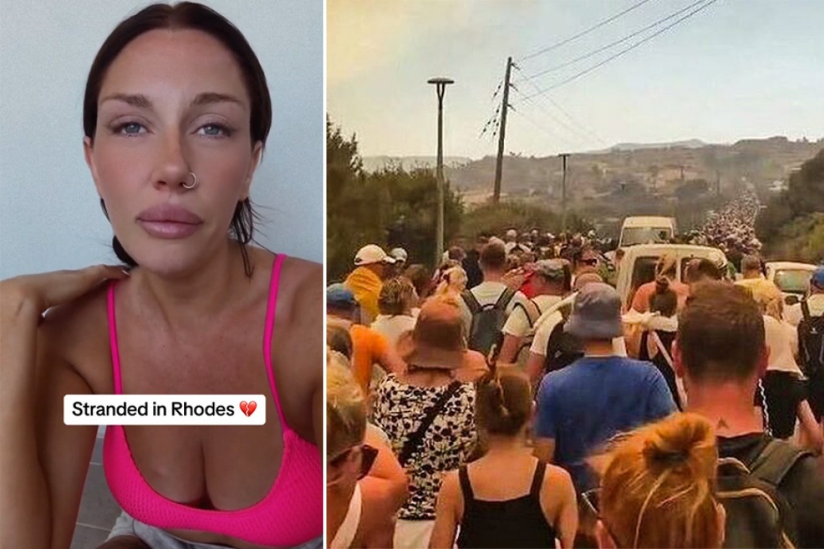 Βίντεο: Τα δάκρυα Βρετανίδας μετά τη φωτιά στη Ρόδο ‑ «Ευχαριστώ τον Έλληνα ήρωα που μας έσωσε»