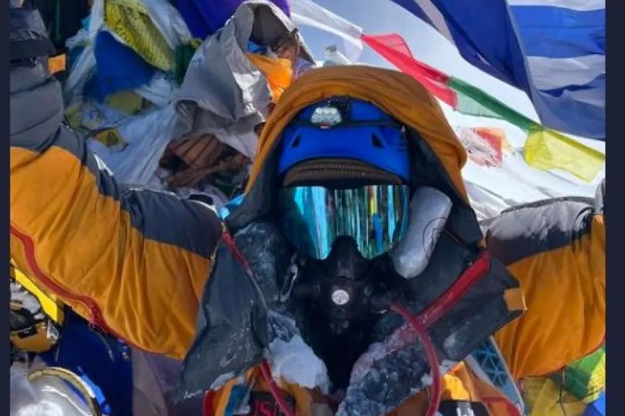 Μάριος Γιαννακού: Κατέκτησε την κορυφή του Έβερεστ