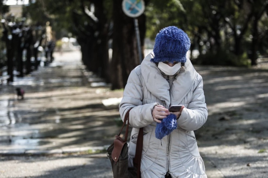 Σε ποια περιοχή της Ελλάδας η θερμοκρασία έφτασε σήμερα τους 1,4 βαθμούς Κελσίου