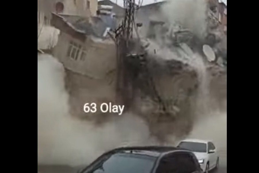 Πολυκατοικίες σε Τουρκία και Συρία καταρρέουν σαν χάρτινοι πύργοι - Χιλιάδες κτίρια κατέρρευσαν