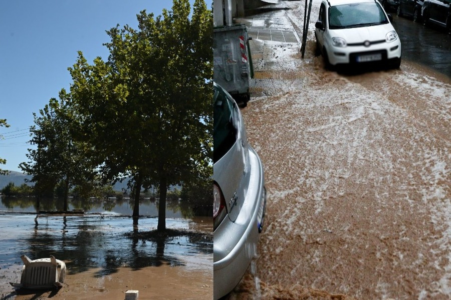 «Νάρκη» τα μολυσμένα νερά στη Θεσσαλία: Απειλούν ανθρώπους και κτίρια