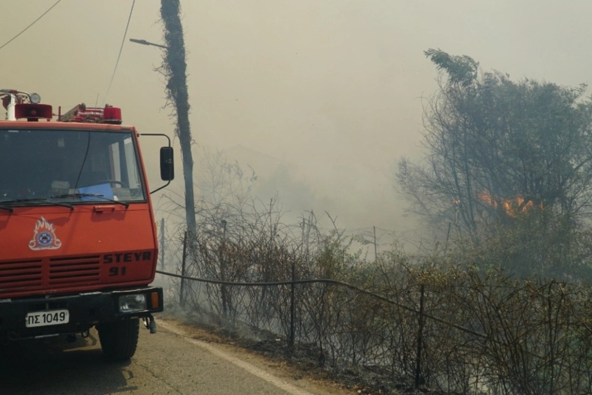 Φωτιά στην Κέρκυρα: Νέο μήνυμα από το 112 για εκκένωση της περιοχής Ημερολιά