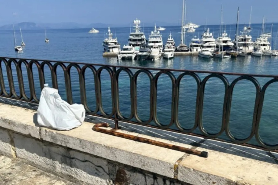 Θλίψη στην Κέρκυρα: 70χρονος άφησε τη μαγκούρα του και βούτηξε στο κενό