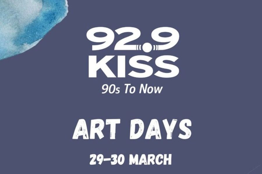 92.9 Kiss art days!