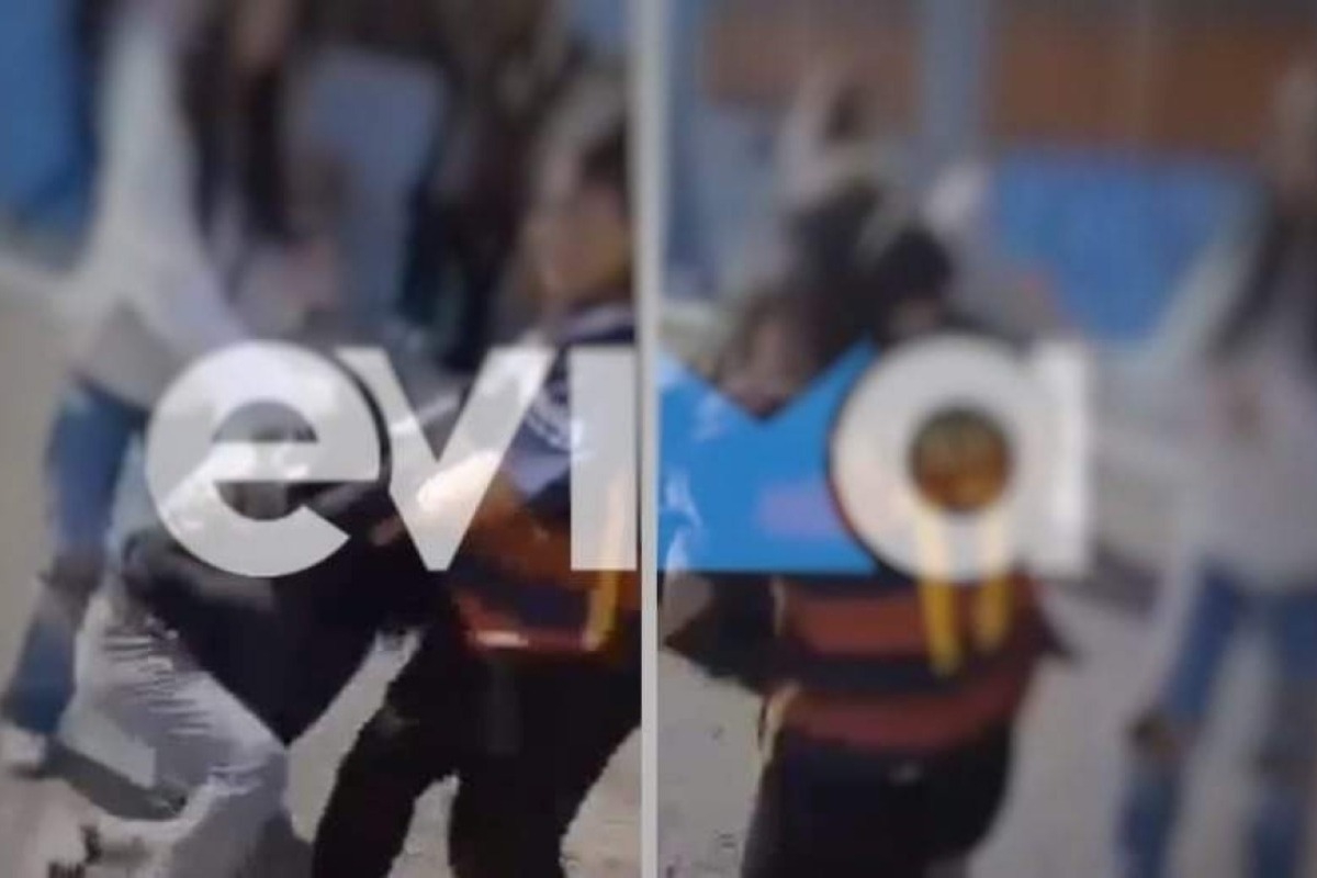 Βίντεο: Αγριο ξύλο μεταξύ μαθητριών στο ΕΠΑΛ Χαλκίδας για ένα αγόρι