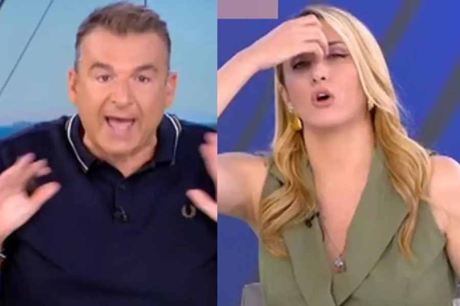 Γιώργος Λιάγκας και Φωτεινή Πετρογιάννη σε αδιανόητο καβγά