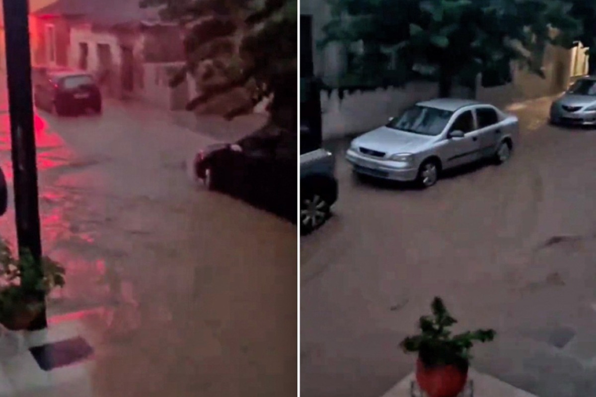 Κακοκαιρία Daniel: Σαρώνει Μαγνησία‑Σποράδες: Εγκλωβισμοί οδηγών, πλημμύρες και «βροχή» οι κεραυνοί