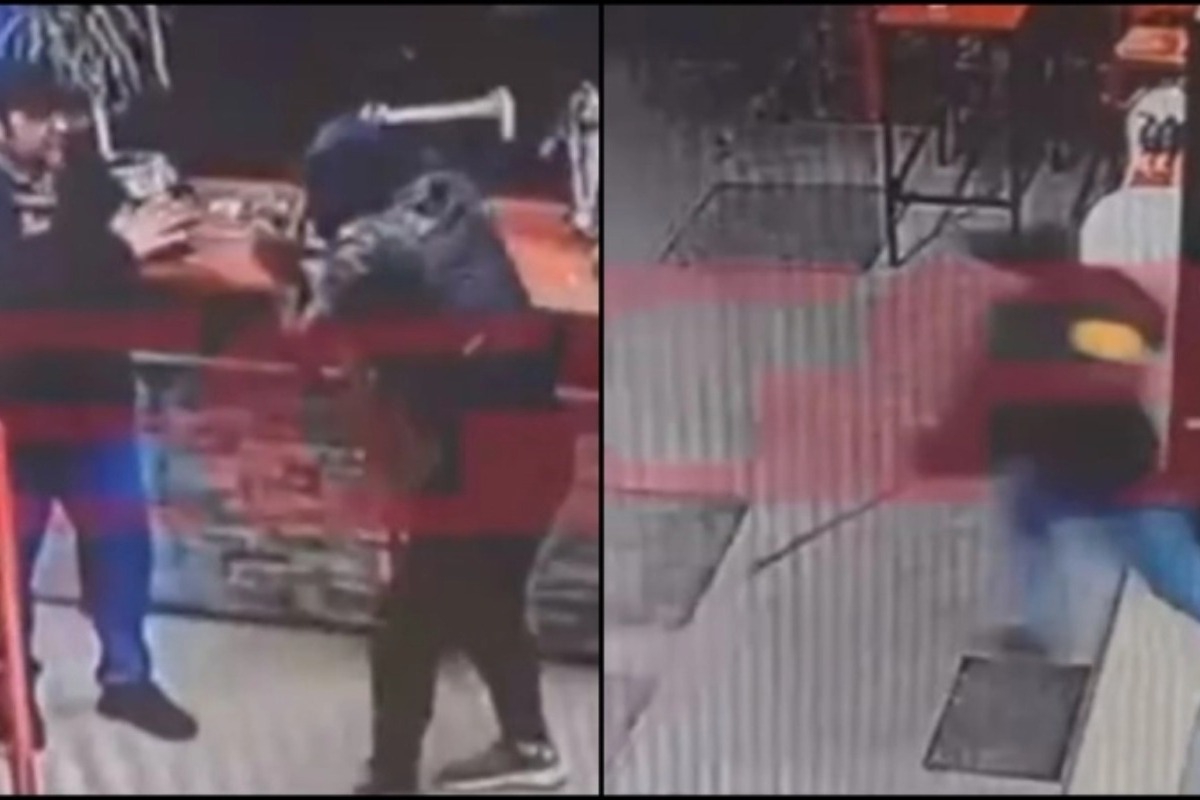 Ληστής απείλησε με σφυρί υπάλληλο βενζινάδικου κι εκείνoς τον κυνήγησε με σκουπόξυλο