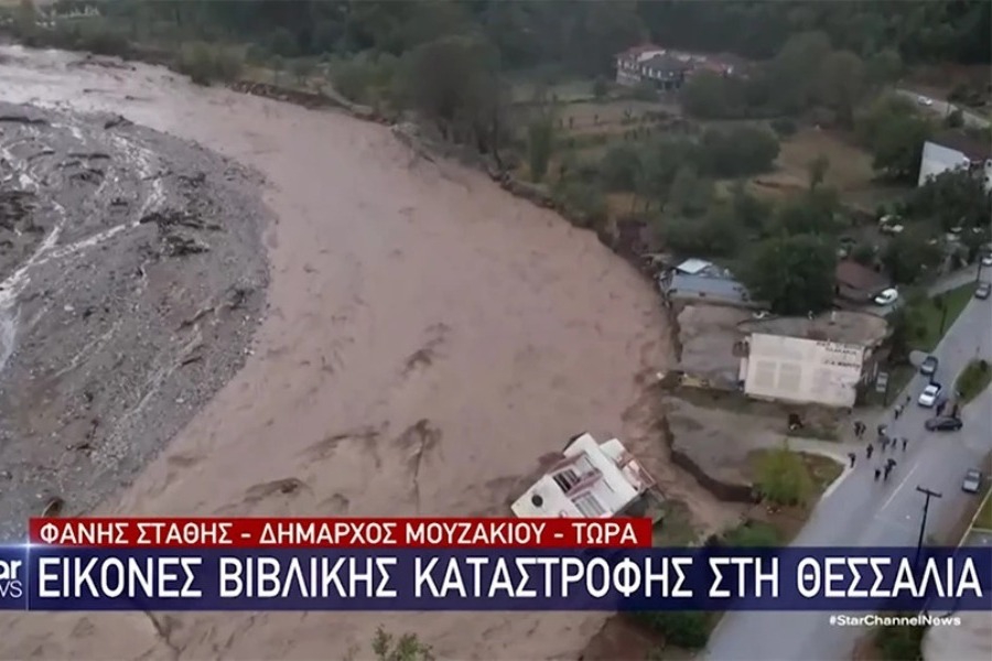 Δήμαρχος Μουζακίου: «Τα ορεινά μας είναι κατεστραμένα, στα πεδινά είναι πλημμυρισμένα τα πάντα, το οδικό δίκτυο έχει καταστραφεί»