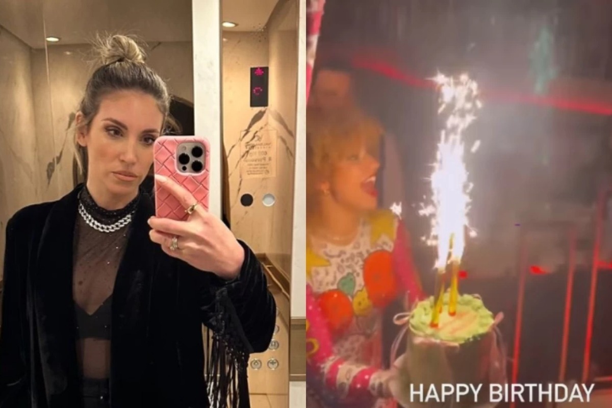 Αθηνά Οικονομάκου: Με πυρσούς στα χέρια και μία τεράστια τούρτα ‑ Η φαντασμαγορική έκπληξη για τα γενέθλιά της σε πολύ γνωστό κλαμπ