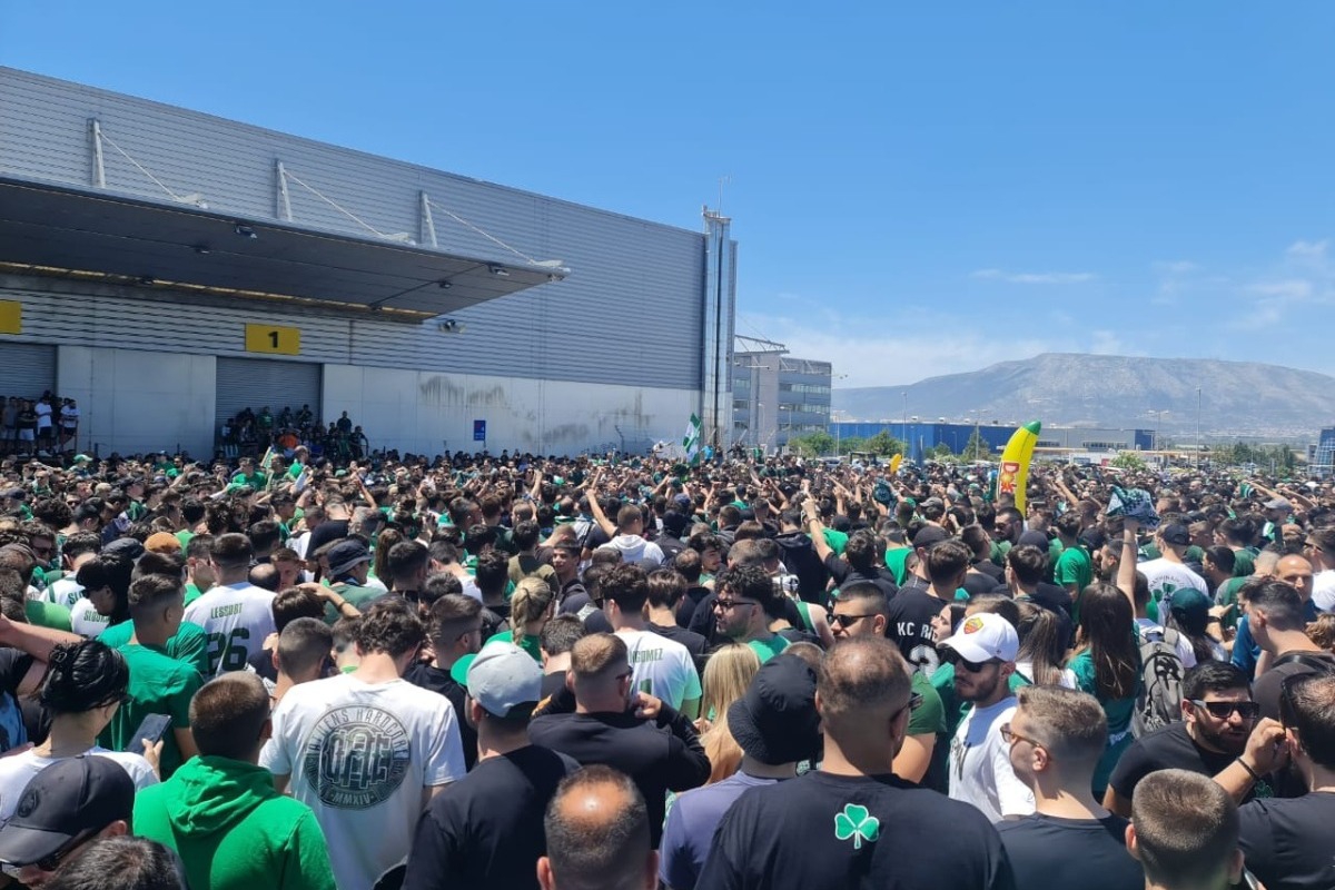 Παναθηναϊκός AKTOR: Η άφιξη των πρωταθλητών Ευρώπης από το Ελ. Βενιζέλος