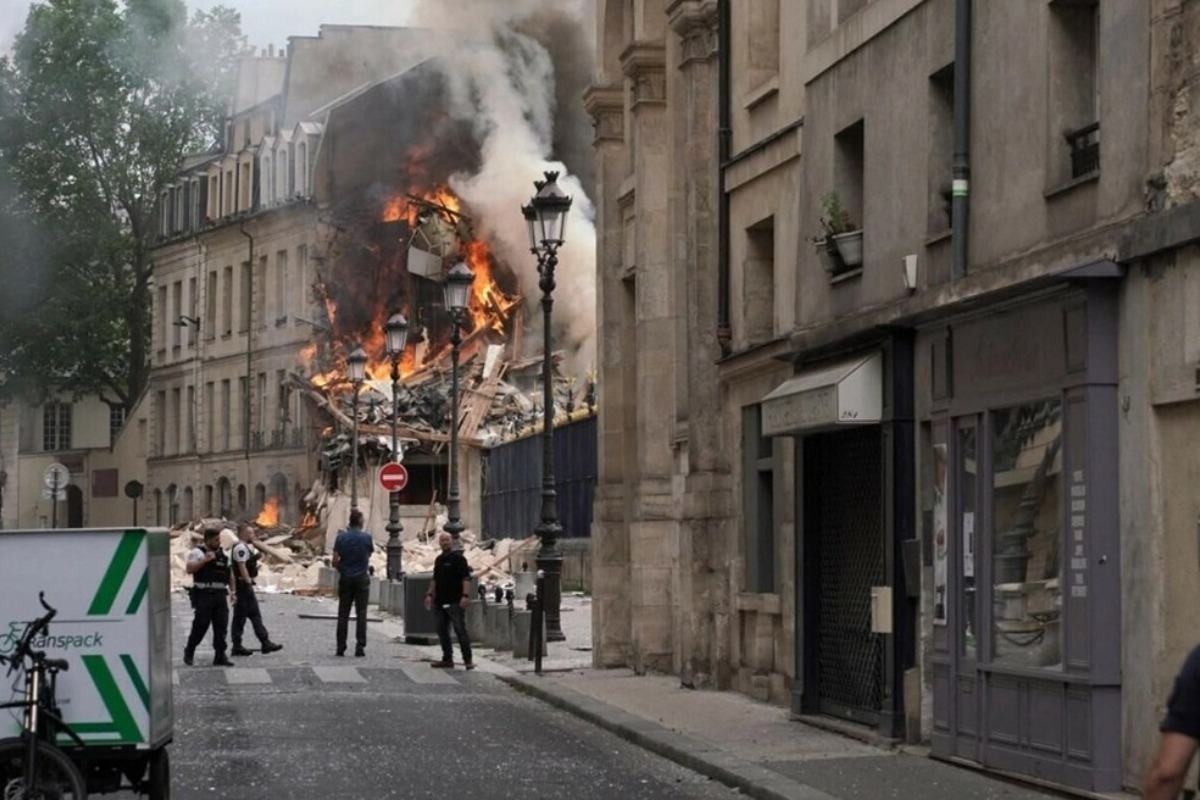 Γαλλία: Έκρηξη στο κέντρο του Παρισιού από διαρροή αερίου ‑ Φωτιές σε κτίρια