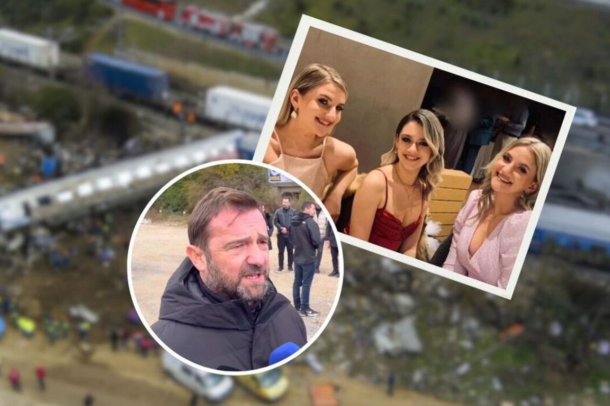Τέμπη ‑ Οργή από τον πατέρα των διδύμων κοριτσιών: «Τα παιδιά μου τα δολοφόνησαν»