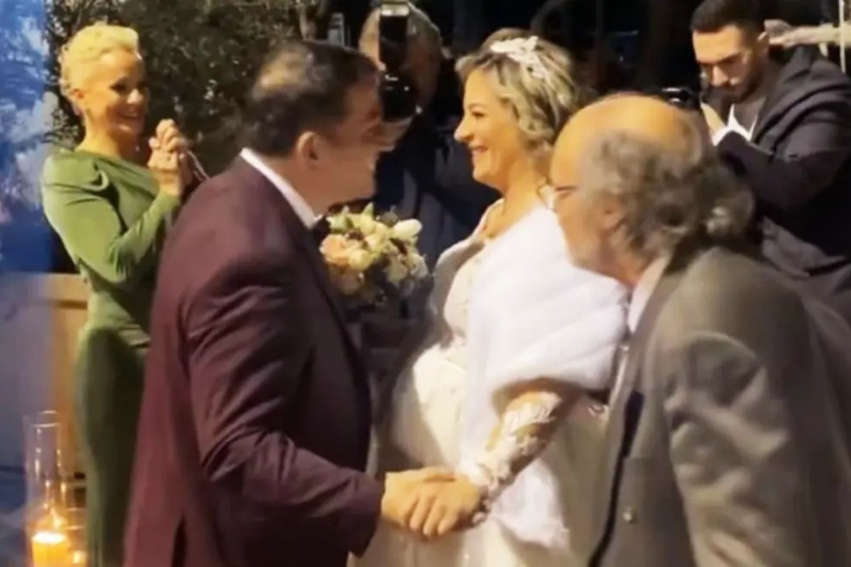 Παντρεύτηκαν Πύρρος Δήμας και Αφροδίτη Σκαφίδα