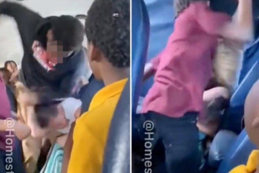 Βίντεο σοκ από τον άγριο ξυλοδαρμό μαθήτριας μέσα σε σχολικό λεωφορείο