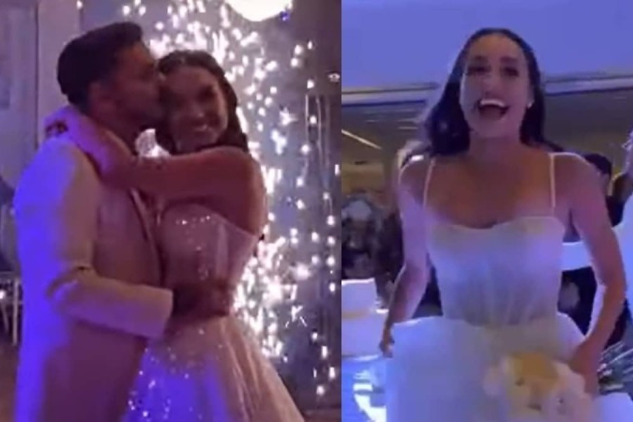 Έλαμπαν από ευτυχία στον πρώτο τους χορό μετά τον γάμο ‑ Η αφιέρωση του Stan στη Βέρα Σωτηροπούλου στο γλέντι στην Πάρο