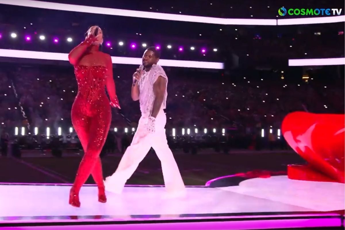 Super Bowl 2024: Το εντυπωσιακό show του Usher και της Alicia Keys που ξεσήκωσε το Λας Βέγκας