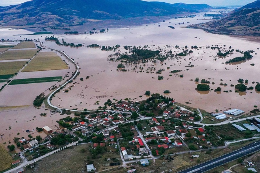 Πρώτη εκτίμηση των φυσικών καταστροφών στη Θεσσαλία: Στα 372 εκατ. ευρώ οι αποζημιώσεις